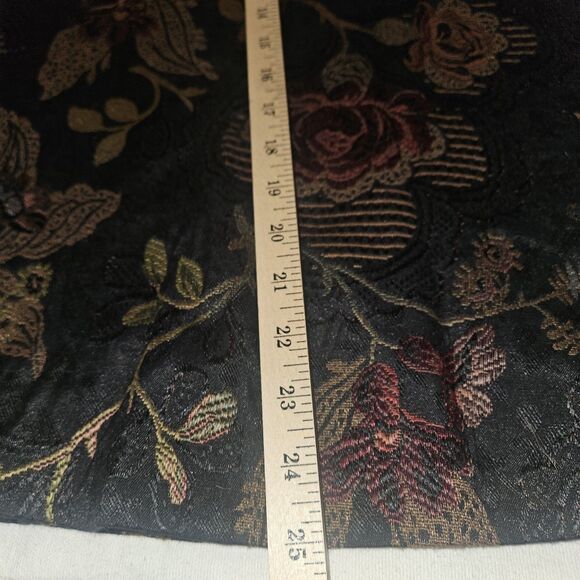 H&M Jacquard Floral Midi Skirt 6 A-Line Flare Embroidered Whismygoth Fairy Boho - Picture 5 of 8